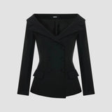 KRIS WOOL BLEND BLAZER