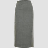 BACK SLIT PENCIL SKIRT
