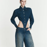 DENIM BODYSUIT