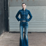 LOVE FLARE DENIM PANTS