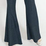 PATCHWORK FLARED PANTS