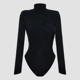 DRAPED BODYSUIT