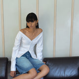 BAGGY BERMUDA DENIM SHORT