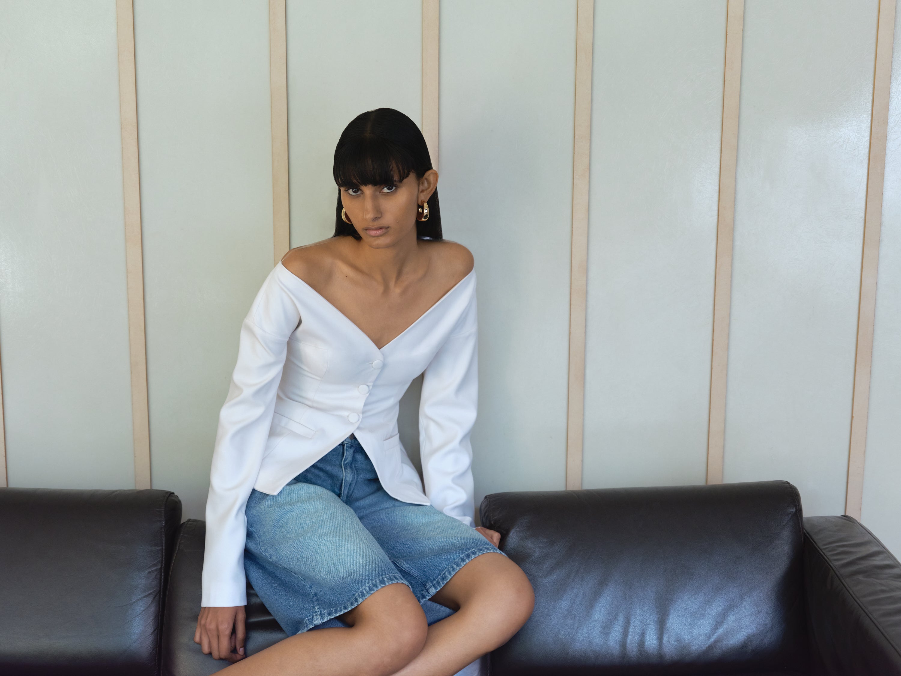 BAGGY BERMUDA DENIM SHORT