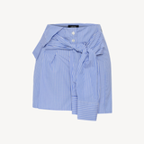 SLEEVED WRAP SKIRT