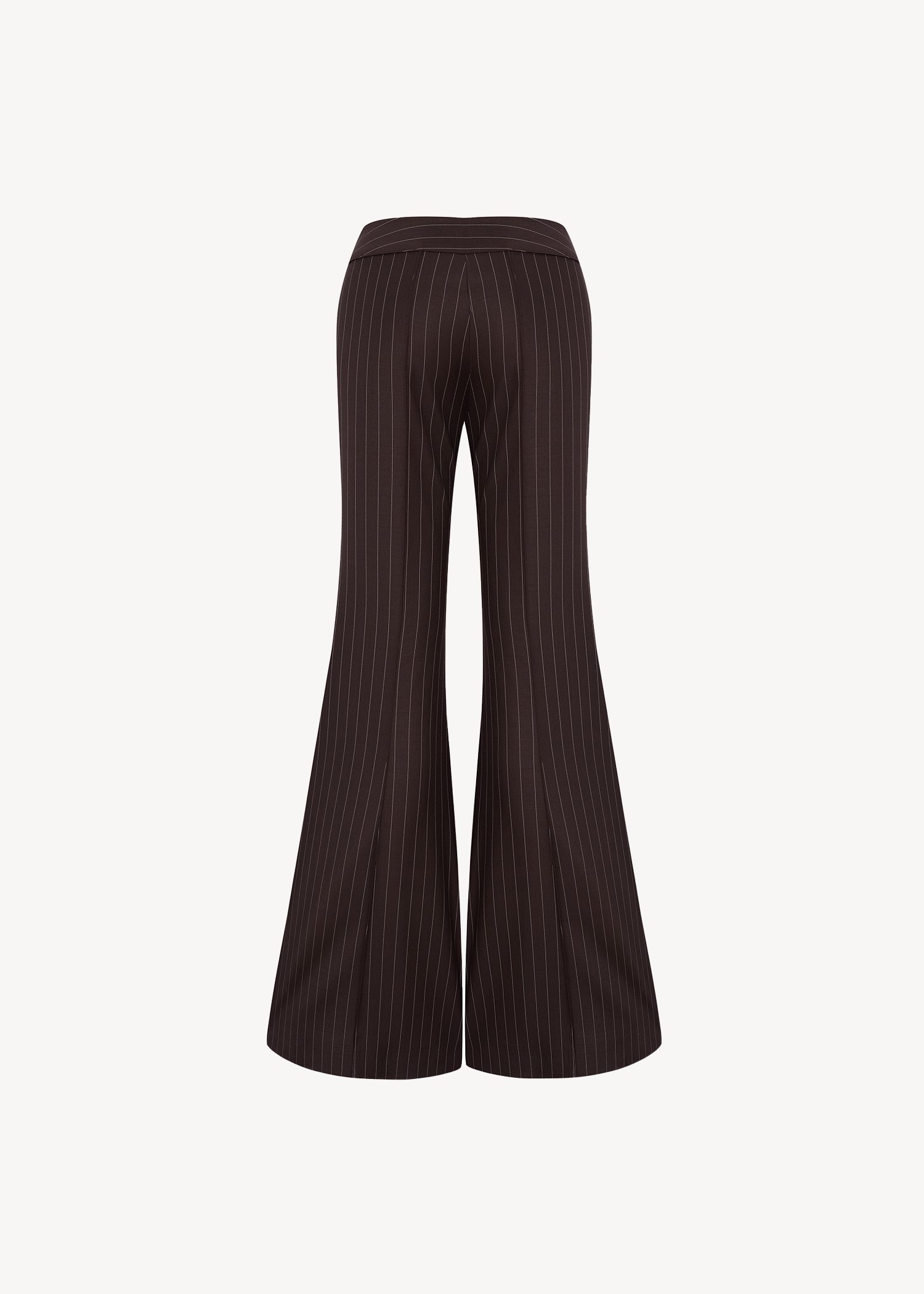PINSTRIPE FLARED PANTS