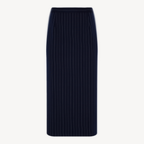 PINSTRIPE PENCIL SKIRT