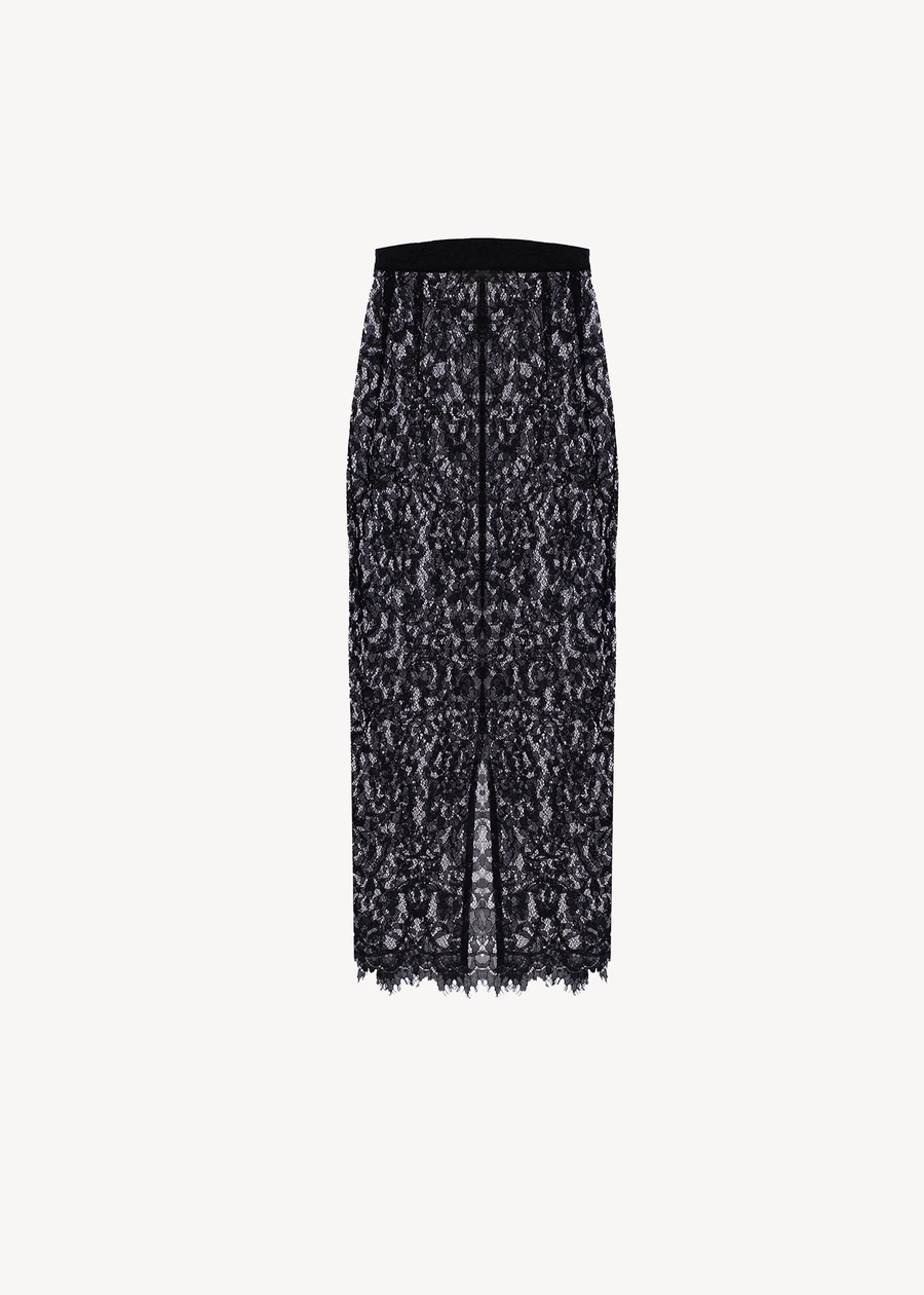 LACE PENCIL SKIRT