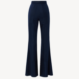PATCHWORK FLARED PANTS