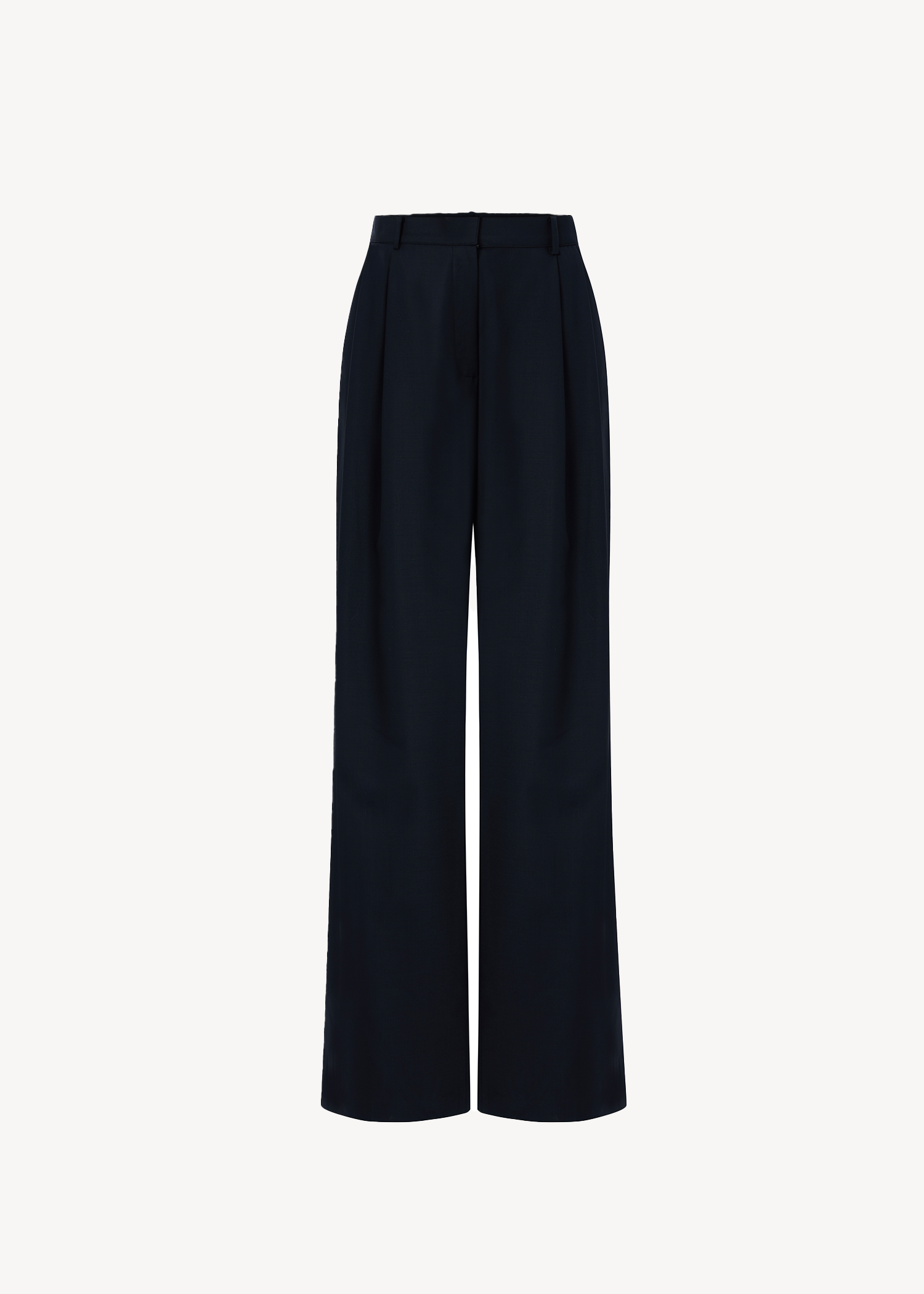 WOOLBLEND BOYFRIEND PANTS