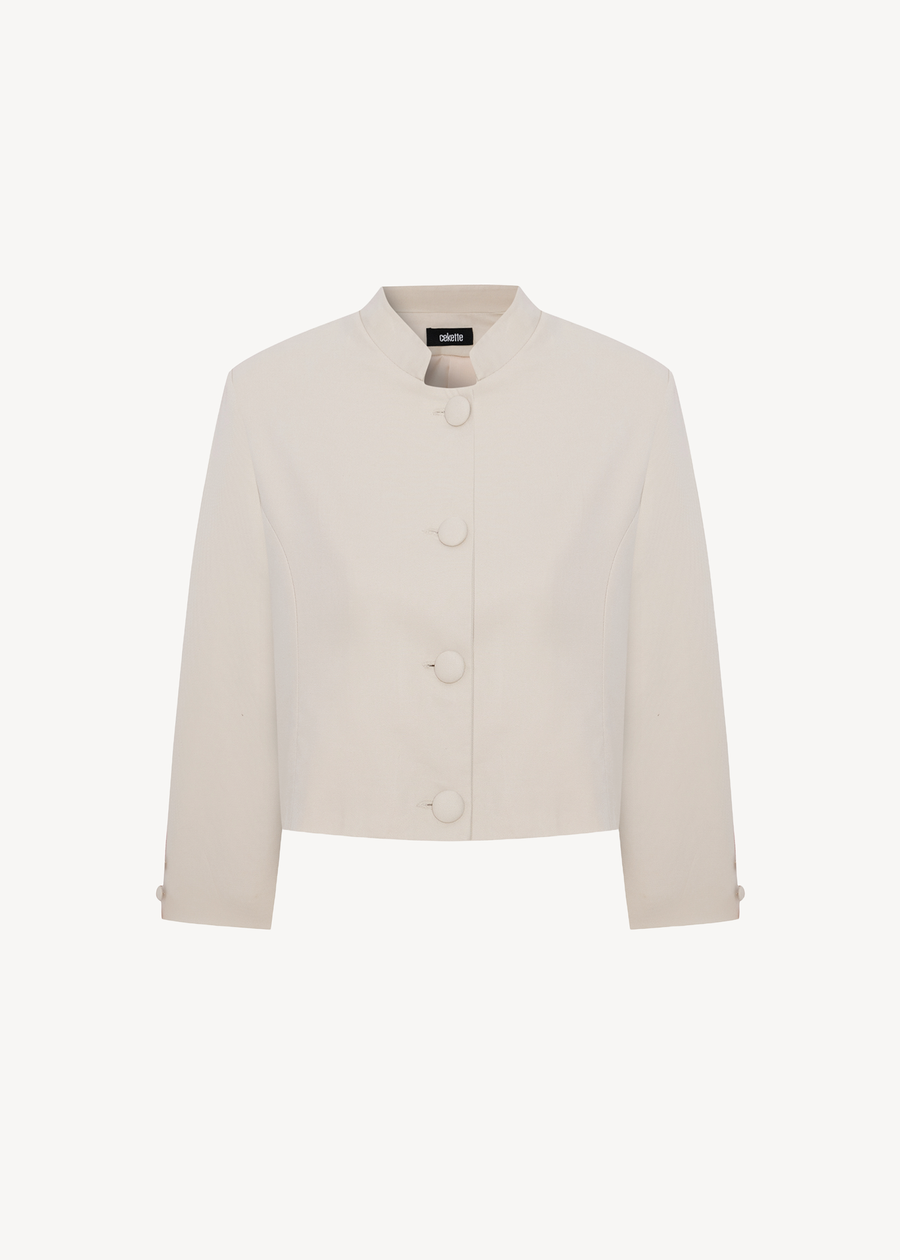 RETRO BLAZER IN LIGHT GABARDINE