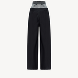 THE NEW DOUBLE WAISTED PANTS IN GREY