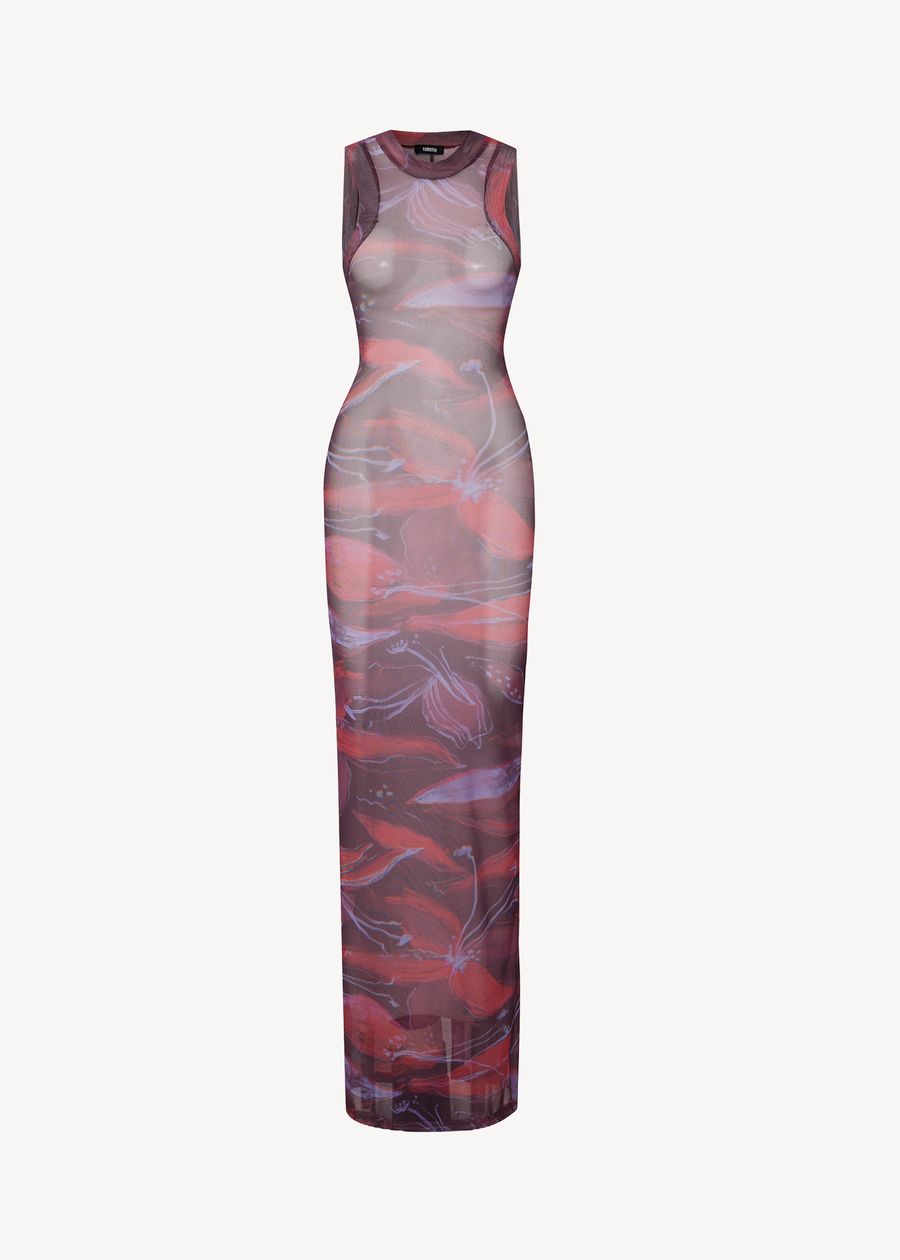 LILY MESH BEACH DRESS