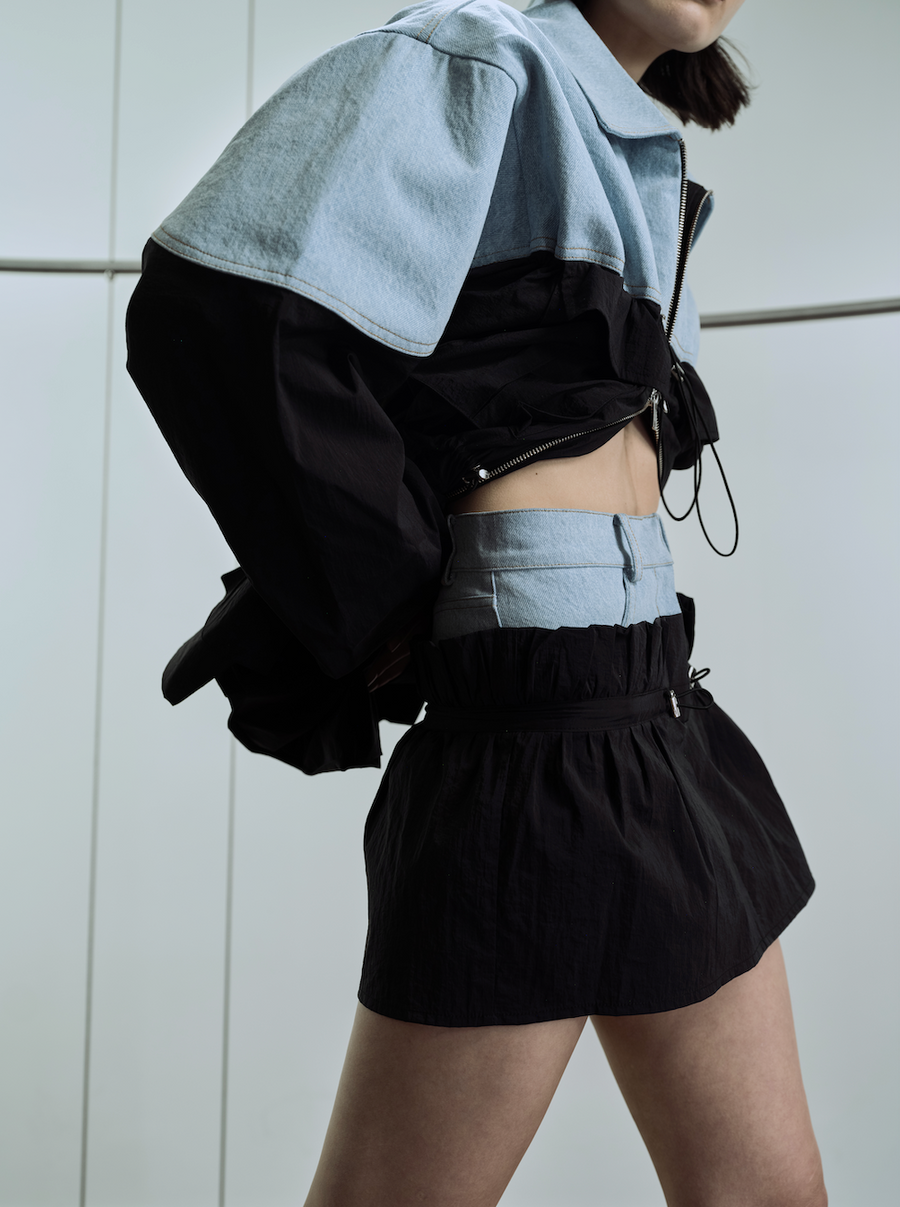 PARACHUTE MINI SKIRT