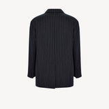 Boyfriend Çizgili Blazer Ceket