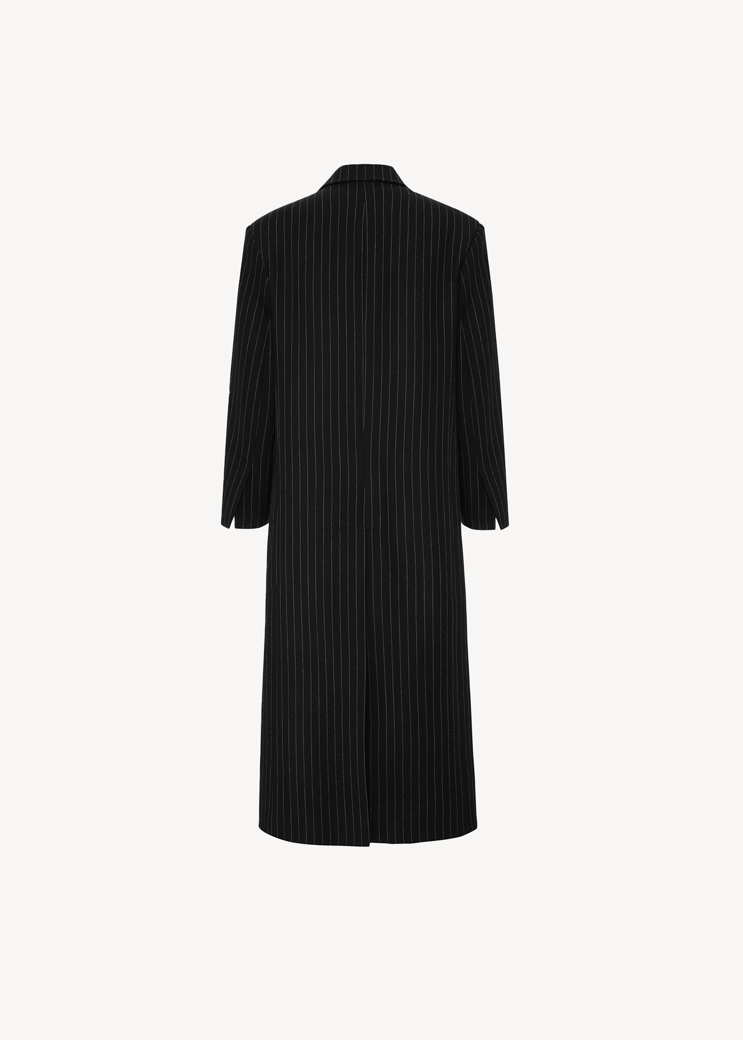 SIMON COAT IN PINSTRIPE