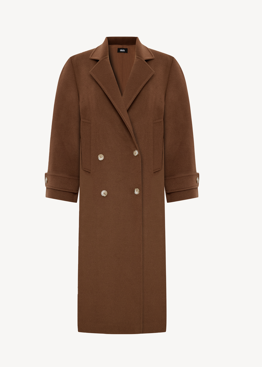 NERMIN COAT IN CAMEL