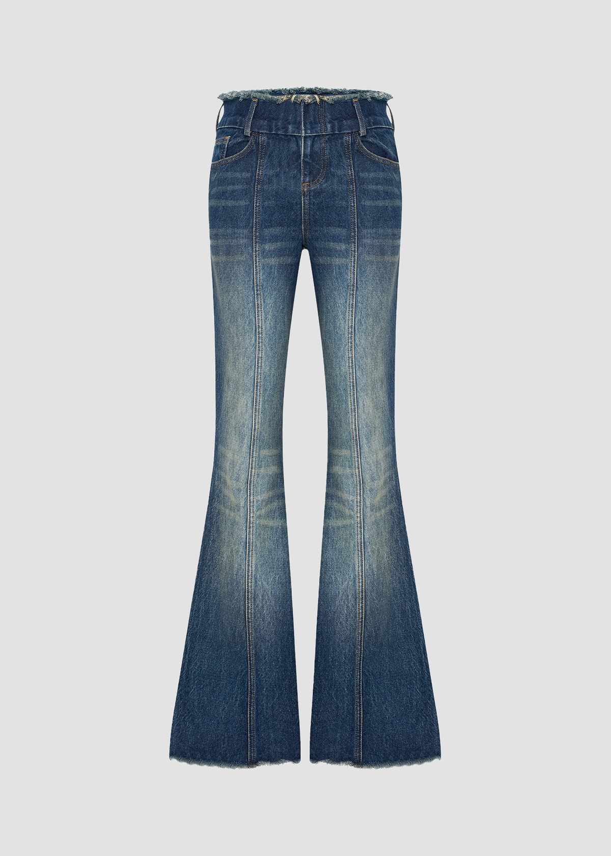 FLARE DENIM PANTS