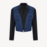 Taymour Denim Detaylı Blazer Ceket