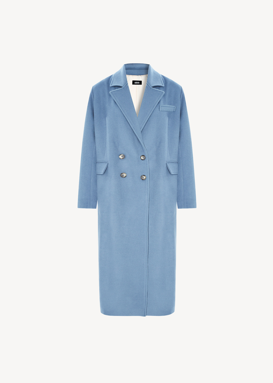 ASHLEY COAT IN SKY BLUE